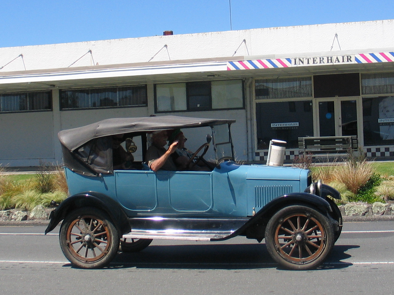 Waterwheel float at Kawerau Chrismas Parade 2024 3