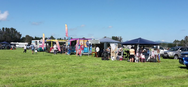 photo of stalls at FLG 2018