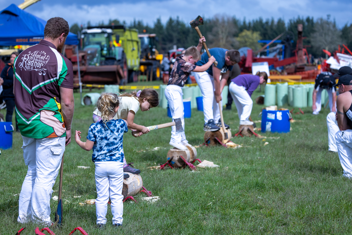 Axekids in action