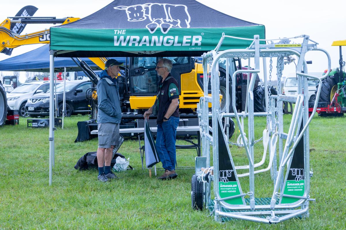 Wrangler cattle crate exhibit